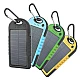 Baterie externa cu incarcare solara 5000 mAh 2 x USB Baterie externa cu incarcare solara 5000 mAh 2 x USB