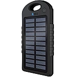 Baterie externa cu incarcare solara 5000 mAh 2 x USB