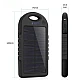 Baterie externa cu incarcare solara 5000 mAh 2 x USB Baterie externa cu incarcare solara 5000 mAh 2 x USB
