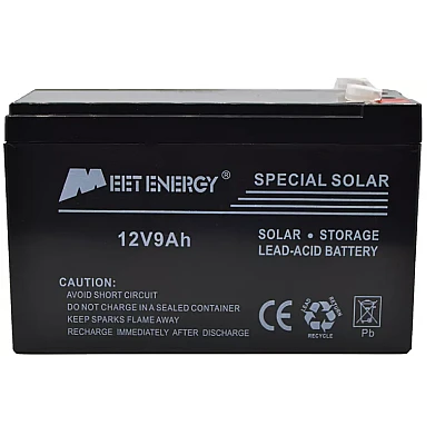 Baterie pentru panou solar Meet Energy 12V 9Ah Baterie pentru panou solar Meet Energy 12V 9Ah