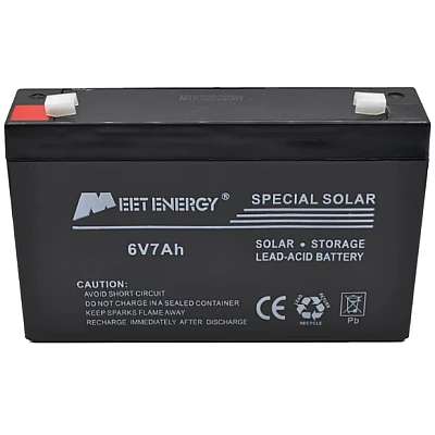 Baterie pentru panou solar Meet Energy 6V 7Ah Baterie pentru panou solar Meet Energy 6V 7Ah