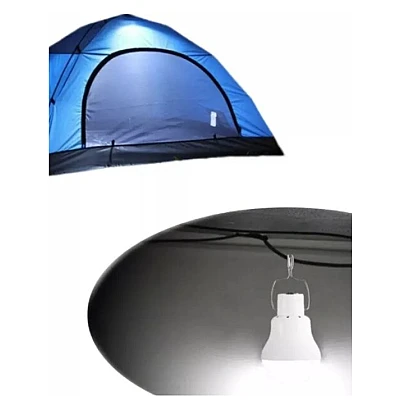Bec LED Panou SOLAR 5W pentru Camping Bec LED Panou SOLAR 5W pentru Camping