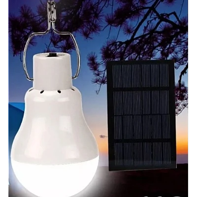 Bec LED Panou SOLAR 5W pentru Camping Bec LED Panou SOLAR 5W pentru Camping
