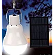 Bec LED Panou SOLAR 5W pentru Camping Bec LED Panou SOLAR 5W pentru Camping