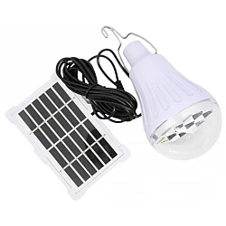 Bec LED cu panou solar CL 028MAX 10 W CcLamp