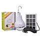Bec cu leduri portabil 5WLL-028 si mini panou solar inclus Bec cu leduri portabil 5WLL-028 si mini panou solar inclus