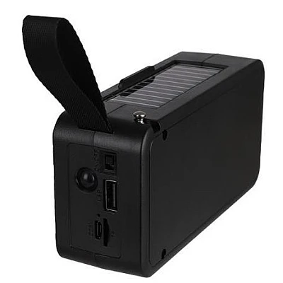 Boxa Portabila HF-F6 Incarcare Solara Cu Bluetooth USB TF AUX Radio Hands-Free Boxa Portabila HF-F6 Incarcare Solara Cu Bluetooth USB TF AUX Radio Hands-Free