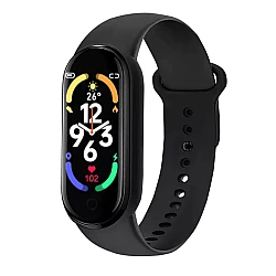 Bratara Fitness M7 Rezistenta la Apal Notificari SMS/Apeluri Pedometru Ceas cu Alarma 