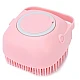 Set 2 x Burete de baie din silicon cu rezervor pentru gel de dus / sampon Set 2 x Burete de baie din silicon cu rezervor pentru gel de dus / sampon