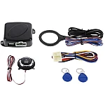 Buton de pornire vehicul buton de pornire cu alarma auto si sistem antifurt