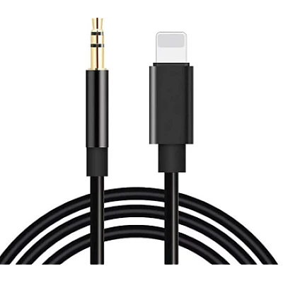 Cablu/Adaptor Iphone - Audio AUX 3.5 Mm 1m Cablu/Adaptor Iphone - Audio AUX 3.5 Mm 1m