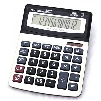 Calculator de Birou Check si Correct CT-8838 12 Caractere Calculator de Birou Check si Correct CT-8838 12 Caractere