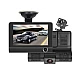 Camera Auto Tripla 3 in 1 ce Filmeaza in Fata in Interiorul si in Spatele Masinii
