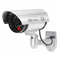 Camera Falsa Dummy de supraveghere cu LED IR Rosu