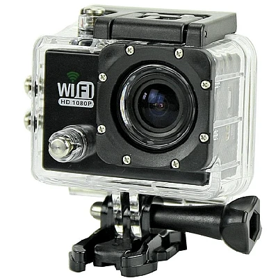Camera Video Sport Wi-Fi cu telecomanda pana la 30m sub apa Camera Video Sport Wi-Fi cu telecomanda pana la 30m sub apa