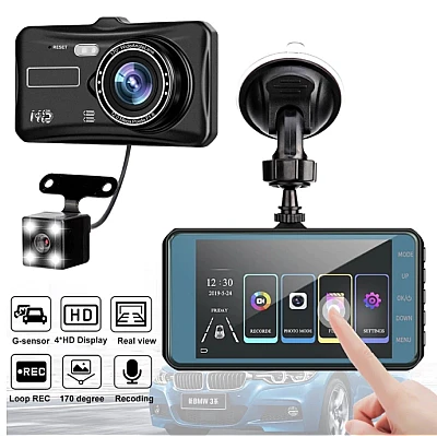 Camera Dvr Auto Dual Fata / Spate 1080P Full HD 170 Grade Camera Dvr Auto Dual Fata / Spate 1080P Full HD 170 Grade