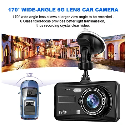 Camera Dvr Auto Dual Fata / Spate 1080P Full HD 170 Grade Camera Dvr Auto Dual Fata / Spate 1080P Full HD 170 Grade