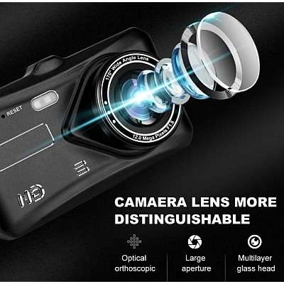 Camera Dvr Auto Dual Fata / Spate 1080P Full HD 170 Grade Camera Dvr Auto Dual Fata / Spate 1080P Full HD 170 Grade