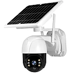 Camera de supraveghere Wifi cu Panou Solar Atasat si Senzor de Miscare alert PTZ