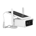 Camera de supraveghere Wifi wireless cu panou solar 2 LED 1080P