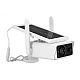 Camera de supraveghere Wifi wireless cu panou solar 2 LED 1080P Camera de supraveghere Wifi wireless cu panou solar 2 LED 1080P