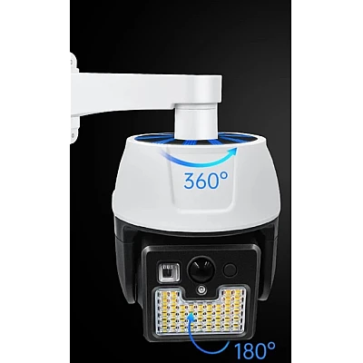 Camera falsa solara 66 led smd HW-5118-1 Camera falsa solara 66 led smd HW-5118-1