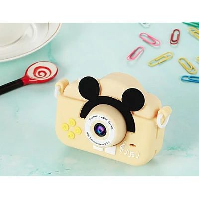 Camera foto/video pentru copii ecran LCD MICKEY GALBEN Camera foto/video pentru copii ecran LCD MICKEY GALBEN