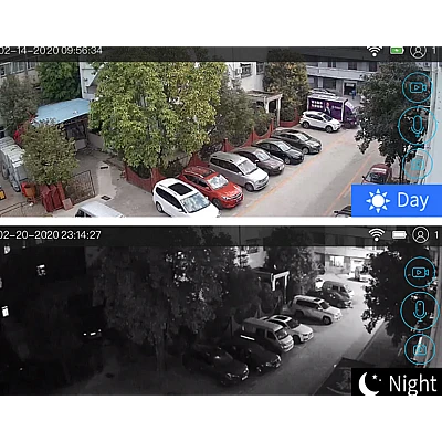 Camera inteligenta WiFi cu panou solar Camera inteligenta WiFi cu panou solar