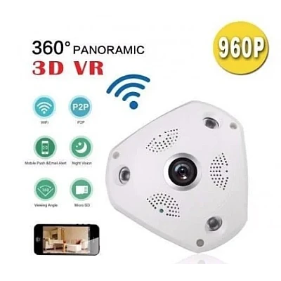Camera supraveghere VR CAM 360 grade panoramica Camera supraveghere VR CAM 360 grade panoramica