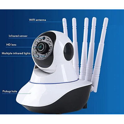 Camera supraveghere wifi cu 5 antene Camera supraveghere wifi cu 5 antene