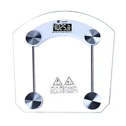 Cantar De Baie Display LCD Platforma Din Sticla Securizata 180 kg RD-E250