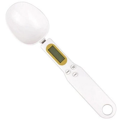 Cantar de bucatarie tip lingura cu display digital 228 x 55 x 23m greutate maxima 500g alba Cantar de bucatarie tip lingura cu display digital 228 x 55 x 23m greutate maxima 500g alba