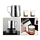 Cana din inox cu gradatie pentru spumare cu maner 350 ml