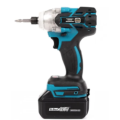 UB Masina de insurubat cu impact pe acumulator 24 V 5 Ah ALBASTRA