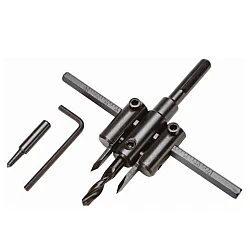 Carota/Burghie pentru lemn reglabila  D 30 - 120 mm 
