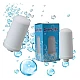 Set 2 x Cartus rezerva pentru robinet cu filtru de purificare a apei Set 2 x Cartus rezerva pentru robinet cu filtru de purificare a apei