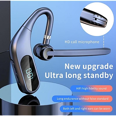 Casca Bluetooth fara Fir 5.1 KJ12 Design Rotativ 180 Grade Casca Bluetooth fara Fir 5.1 KJ12 Design Rotativ 180 Grade