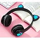 Casti wireless pliabile Urechi de pisica VZV-23M NEGRE Casti wireless pliabile Urechi de pisica VZV-23M NEGRE