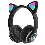 Casti wireless pliabile Urechi de pisica VZV-23M NEGRE