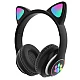 Casti wireless pliabile Urechi de pisica VZV-23M NEGRE Casti wireless pliabile Urechi de pisica VZV-23M NEGRE