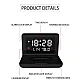 Ceas cu afisaj digital si alarma cu statie de incarcat wireless si incarcare rapida. Ceas cu afisaj digital si alarma cu statie de incarcat wireless si incarcare rapida.