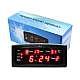 Ceas digital de masa 909-A LED cu alarma si termometru Ceas digital de masa 909-A LED cu alarma si termometru