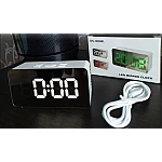 Ceas digital led mirror clock DS-3658L afisaj ALB