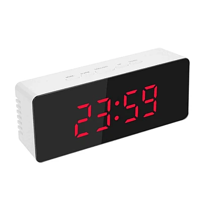 Ceas digital led mirror clock DS-3658L afisaj ROSU