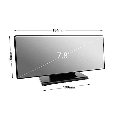 Ceas digital led mirror clock cu afisaj ALB DS-3618L Ceas digital led mirror clock cu afisaj ALB DS-3618L