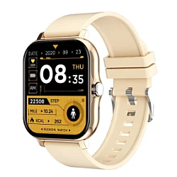 Ceas inteligent de mana ecran mare tactil Smartwatch Auriu Smartwatch Auriu 1.83 inch