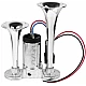 Claxon Chrome SL 1020 cu 2 goarne si compresor putere 12V Claxon Chrome SL 1020 cu 2 goarne si compresor putere 12V