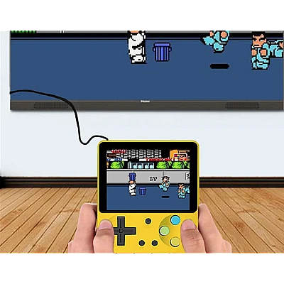 Consola mini de jocuri video portabila GALBENA Consola mini de jocuri video portabila GALBENA