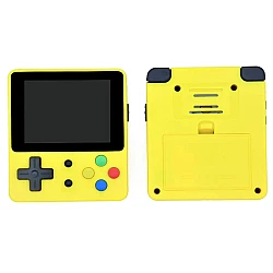 Consola mini de jocuri video portabila GALBENA