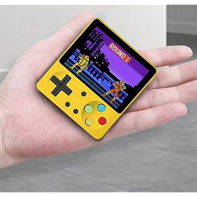 Consola mini de jocuri video portabila GALBENA Consola mini de jocuri video portabila GALBENA